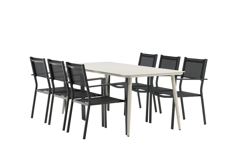 Lina rechteckige Essgruppe 