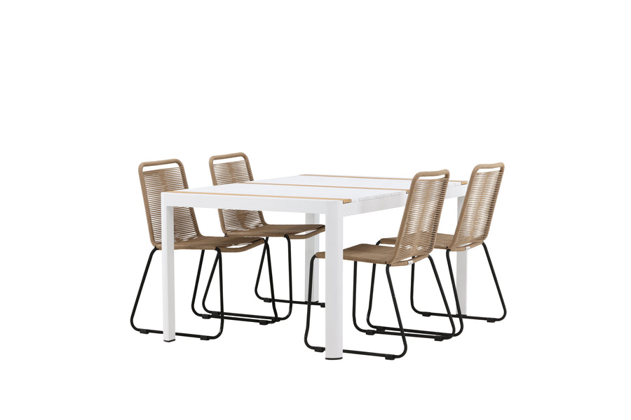 Togo Rechteckige Essgruppe 