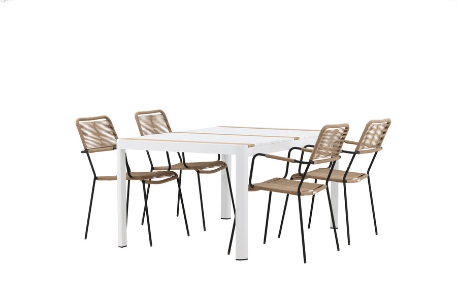 Togo Rechteckige Essgruppe 