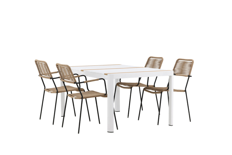 Togo Rechteckige Essgruppe 
