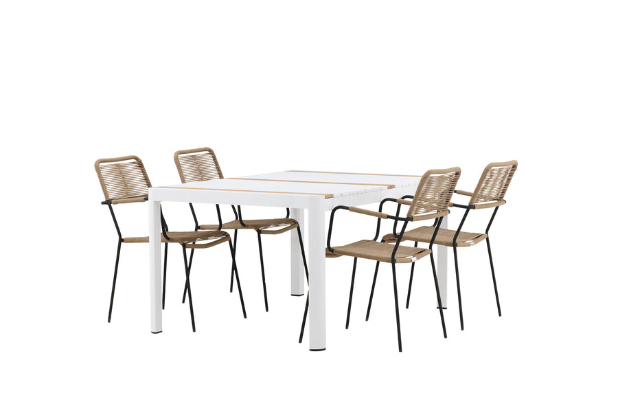 Togo Rechteckige Essgruppe 