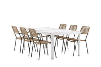 Togo Rechteckige Essgruppe 