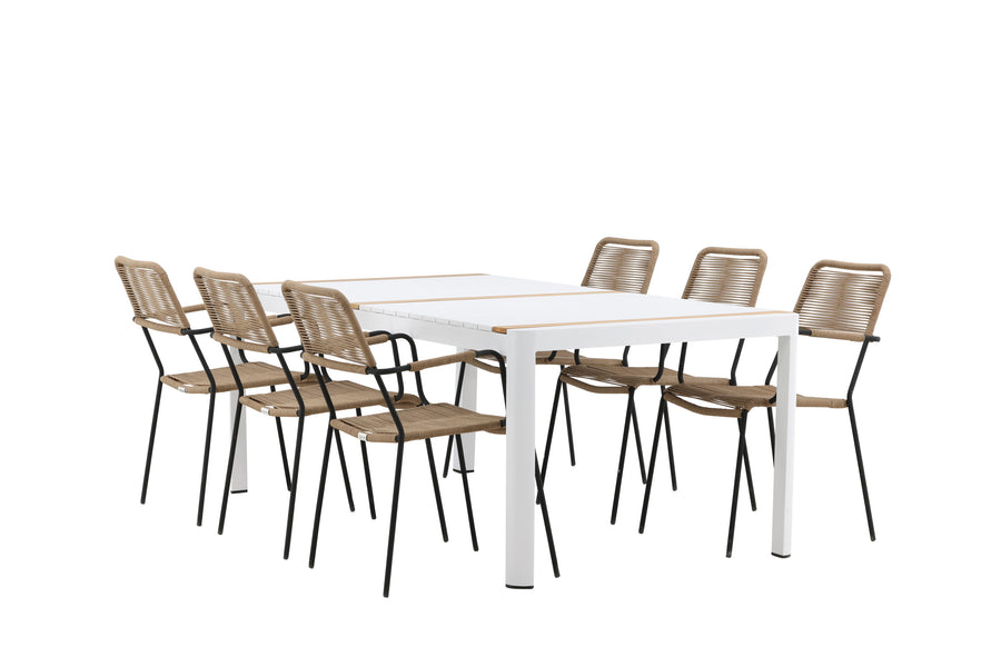 Togo Rechteckige Essgruppe 