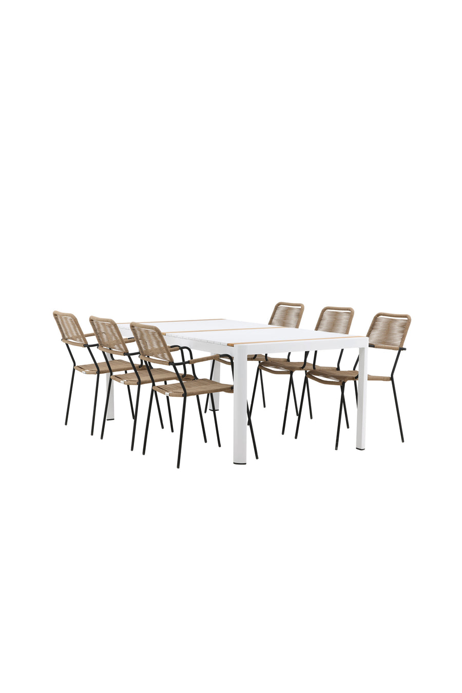 Togo Rechteckige Essgruppe 