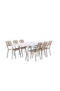 Togo Rechteckige Essgruppe 