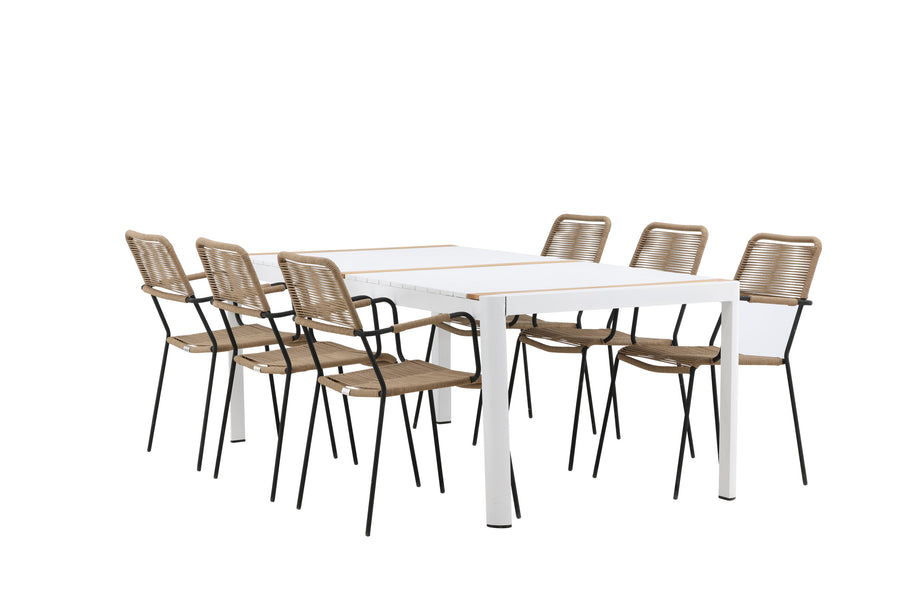 Togo Rechteckige Essgruppe 