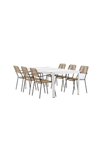 Togo Rechteckige Essgruppe 