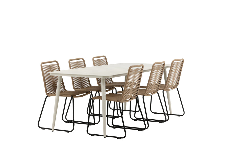 Lina Rechteckige Essgruppe 