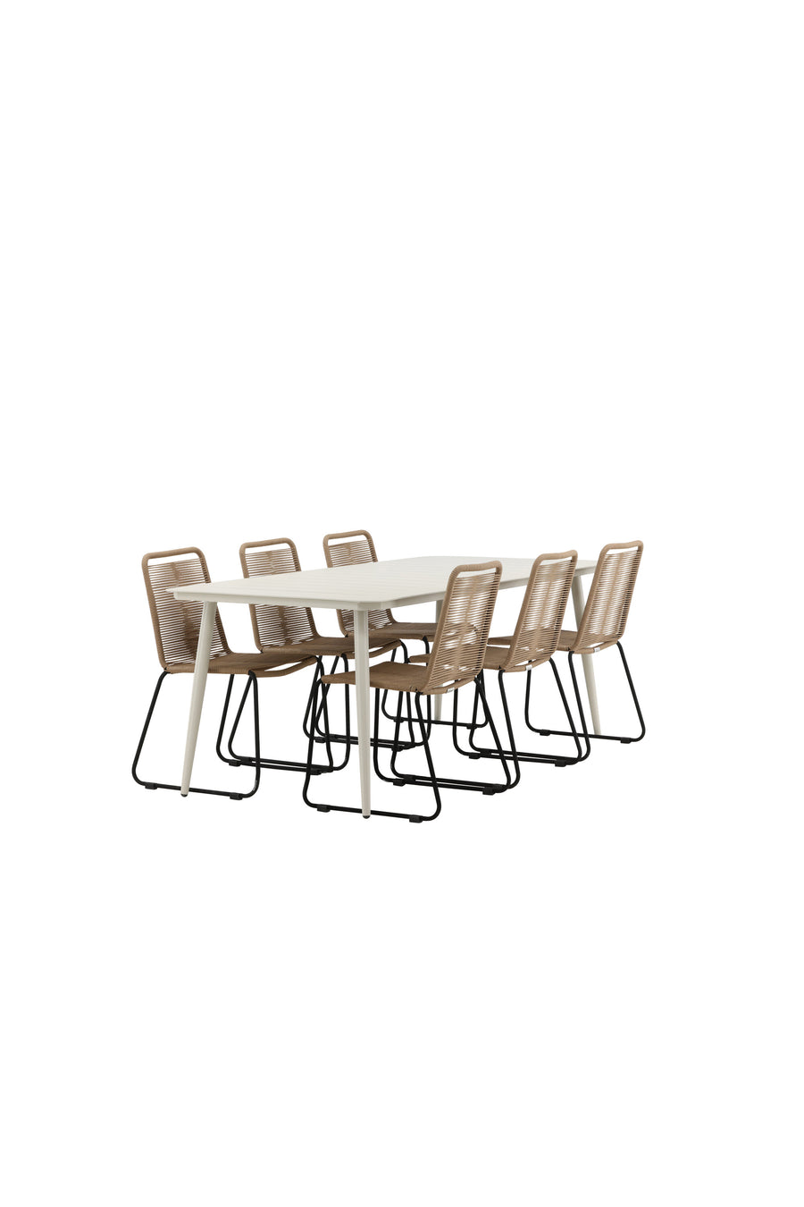 Lina Rechteckige Essgruppe 