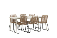 Lina Rechteckige Essgruppe 