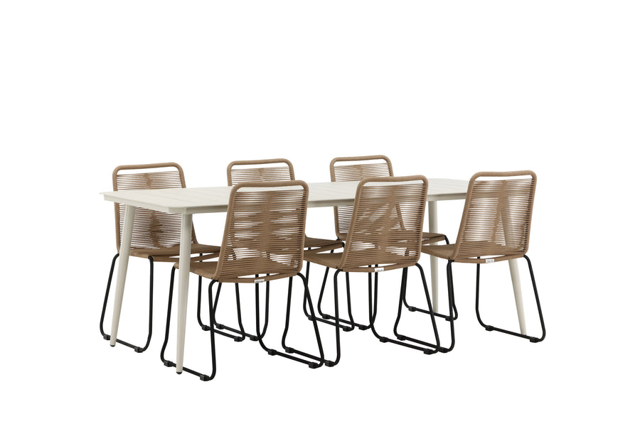 Lina Rechteckige Essgruppe 