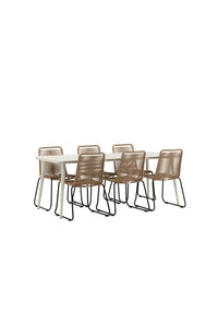 Lina Rechteckige Essgruppe 