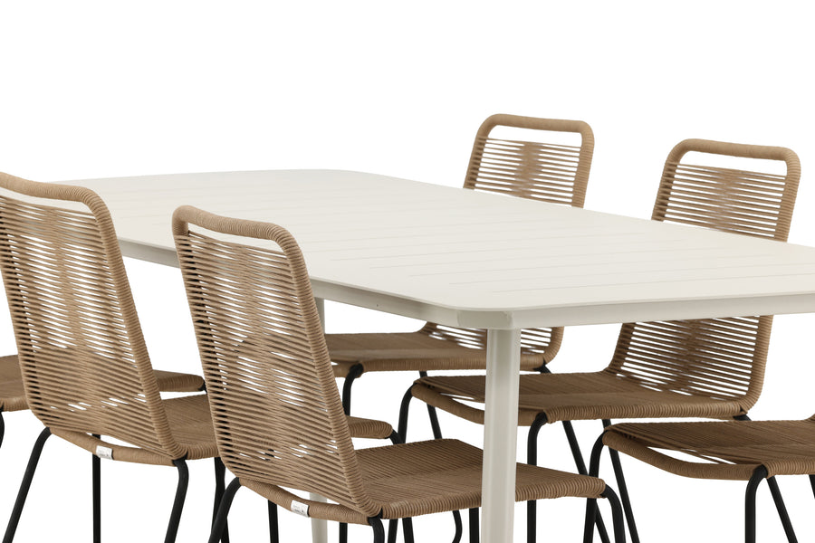 Lina Rechteckige Essgruppe 