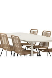 Lina Rechteckige Essgruppe 