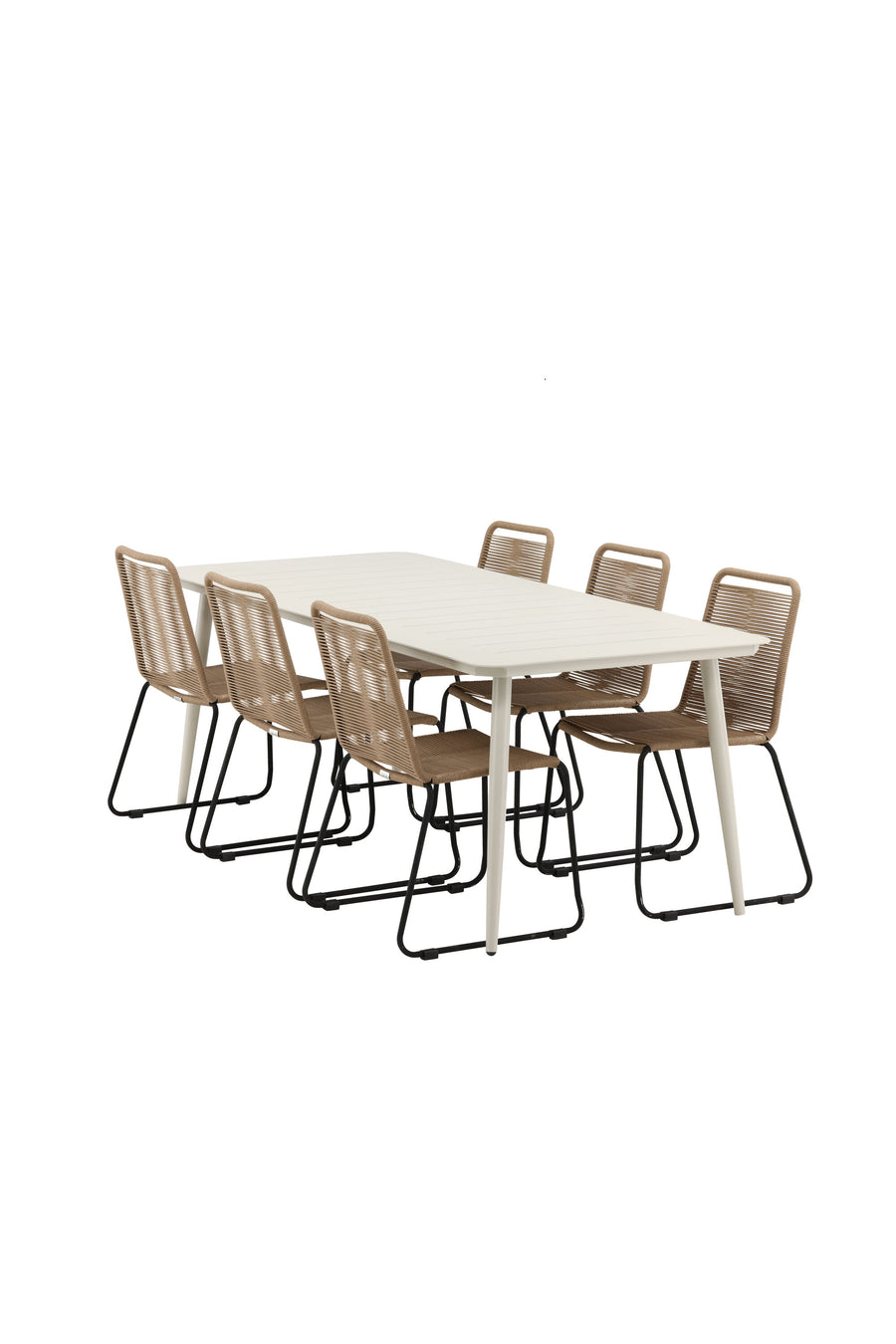 Lina Rechteckige Essgruppe 