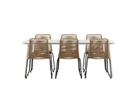 Lina Rechteckige Essgruppe 