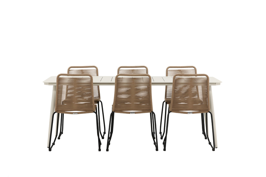 Lina Rechteckige Essgruppe 