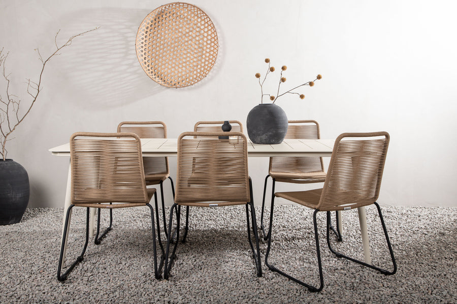 Lina Rechteckige Essgruppe 