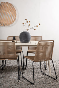 Lina Rechteckige Essgruppe 