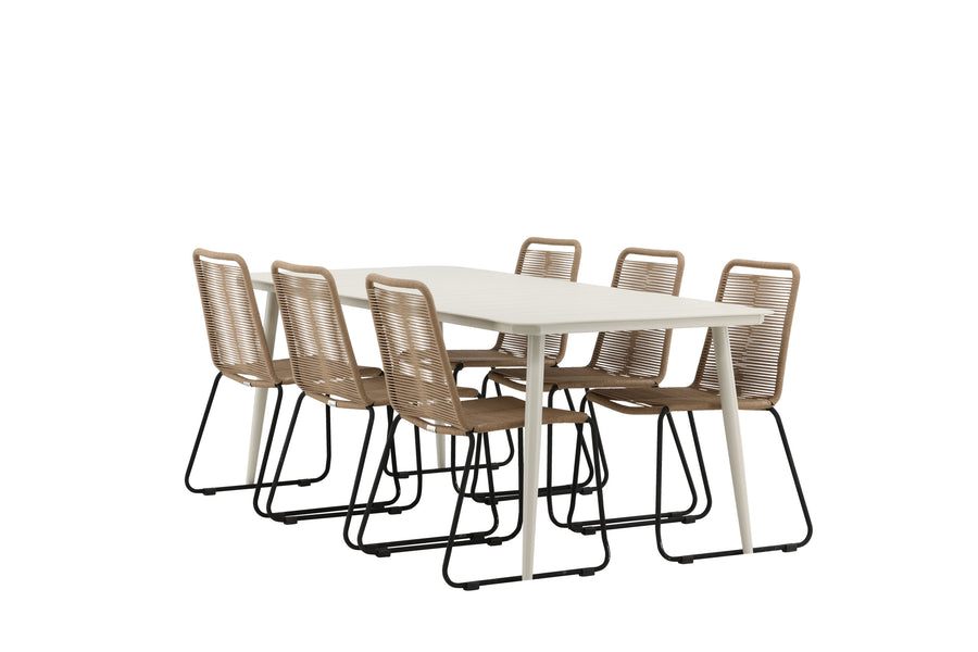 Lina Rechteckige Essgruppe 