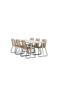 Lina Rechteckige Essgruppe 