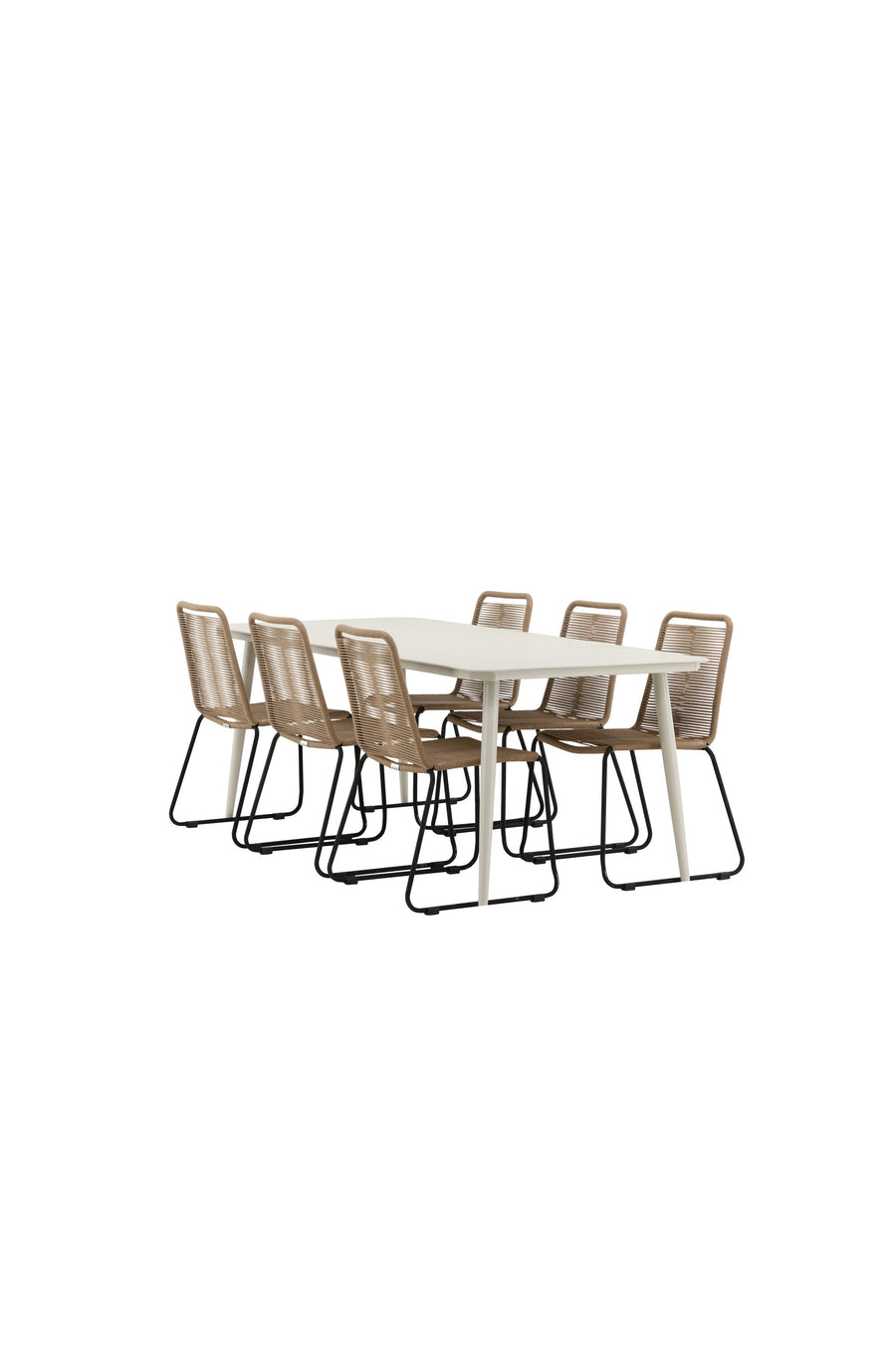 Lina Rechteckige Essgruppe 