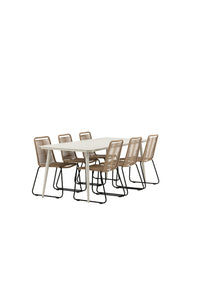 Lina Rechteckige Essgruppe 