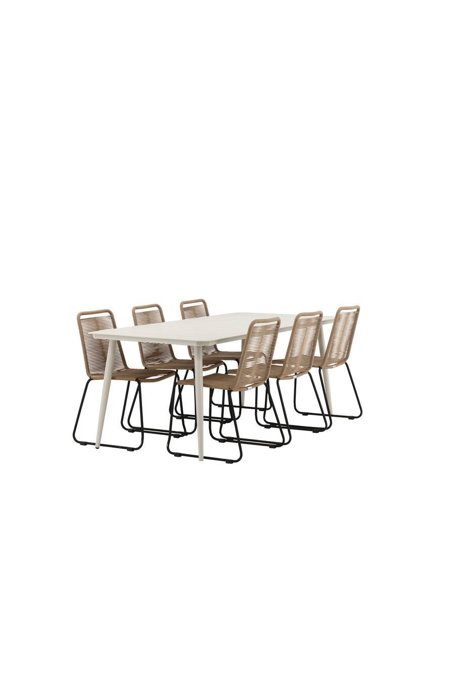 Lina Rechteckige Essgruppe 