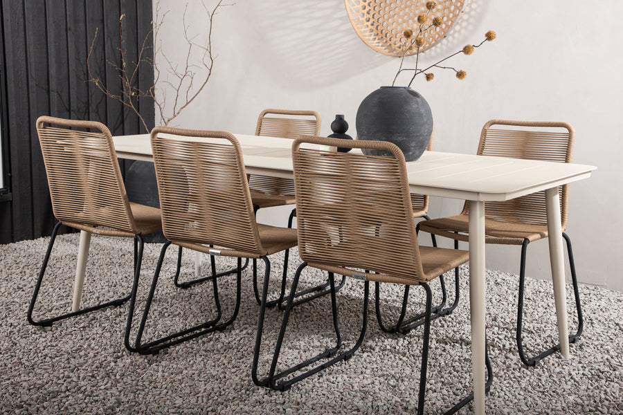 Lina Rechteckige Essgruppe 