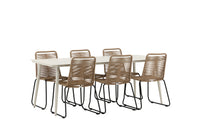 Lina Rechteckige Essgruppe 