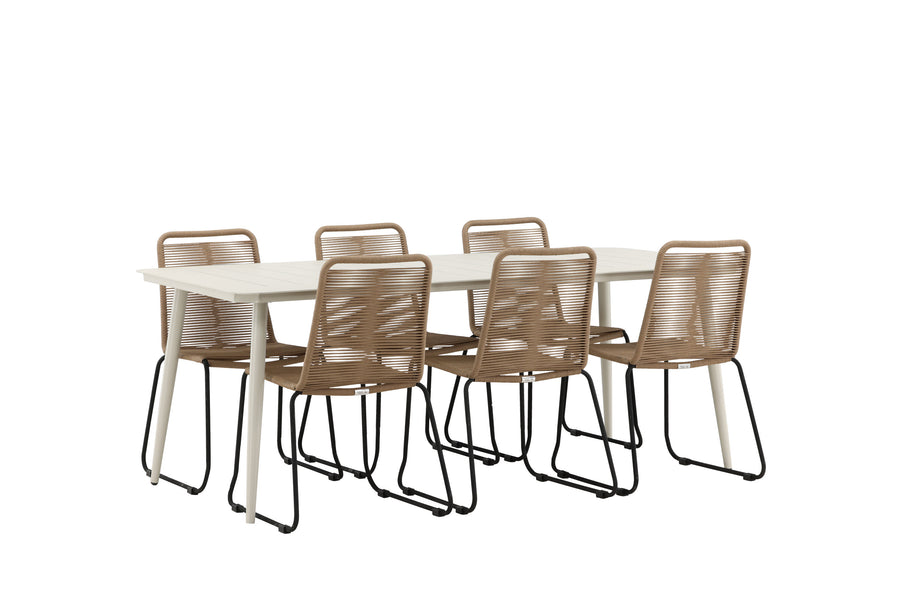 Lina Rechteckige Essgruppe 