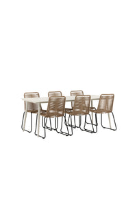 Lina Rechteckige Essgruppe 
