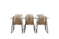 Lina Rechteckige Essgruppe 