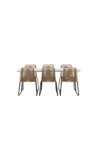Lina Rechteckige Essgruppe 
