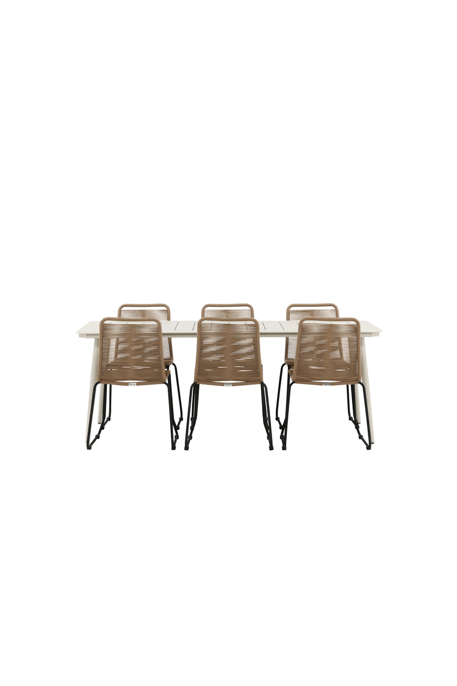 Lina Rechteckige Essgruppe 