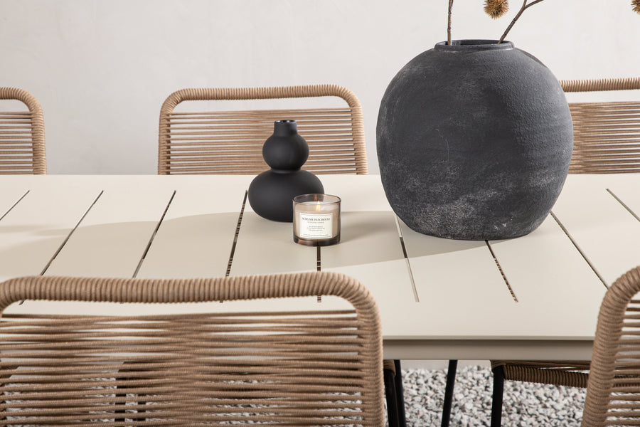 Lina Rechteckige Essgruppe 