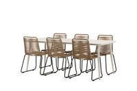 Lina Rechteckige Essgruppe 