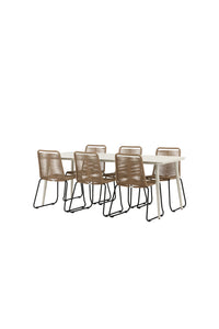 Lina Rechteckige Essgruppe 
