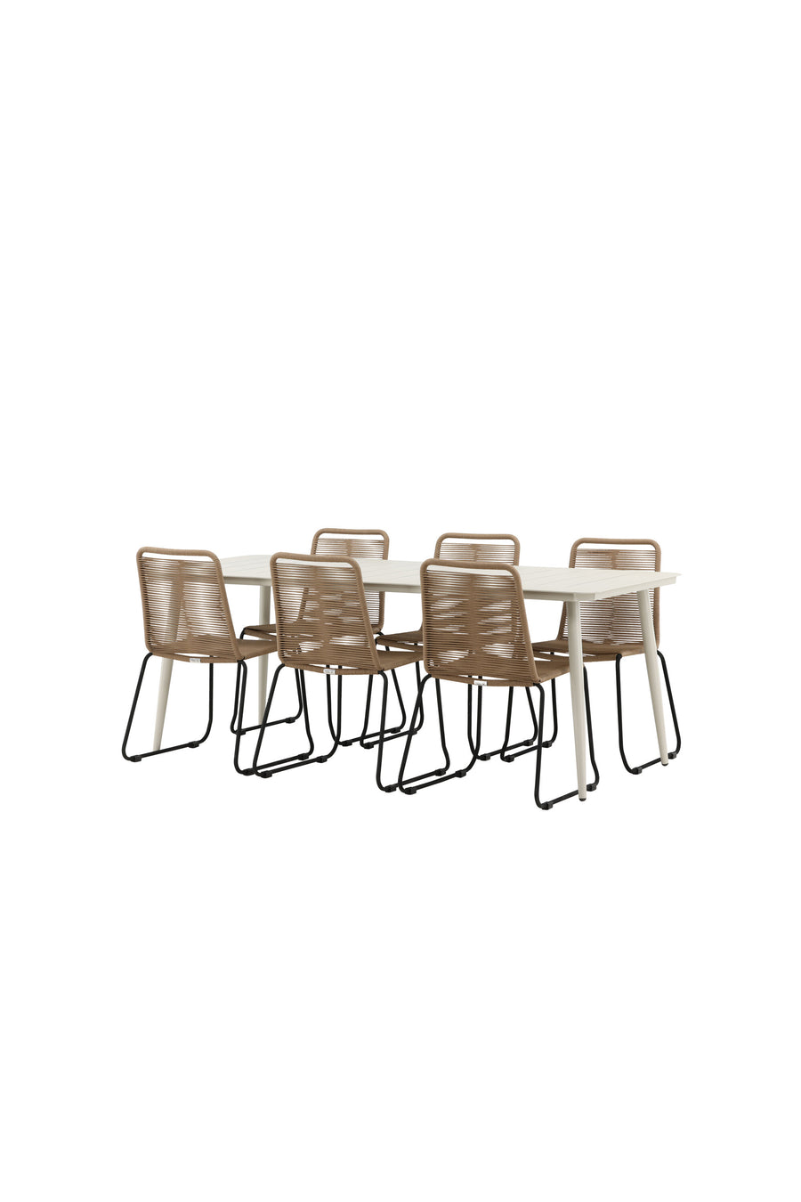 Lina Rechteckige Essgruppe 