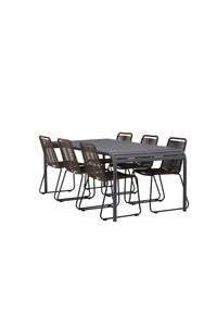 Borneo Rechteckige Essgruppe 