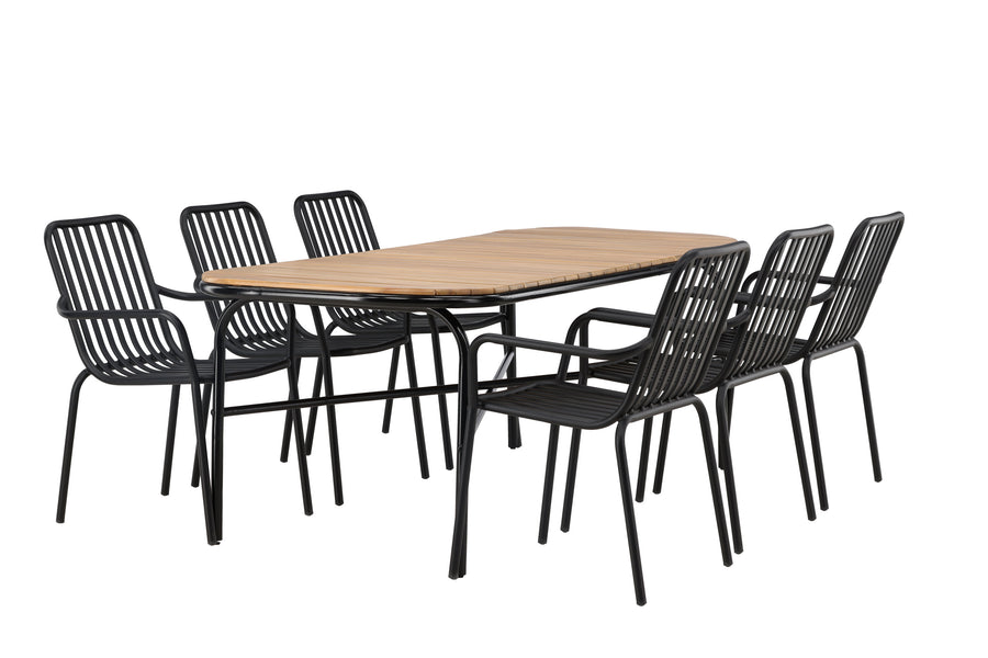 Holmbeck Rechteckige Essgruppe 