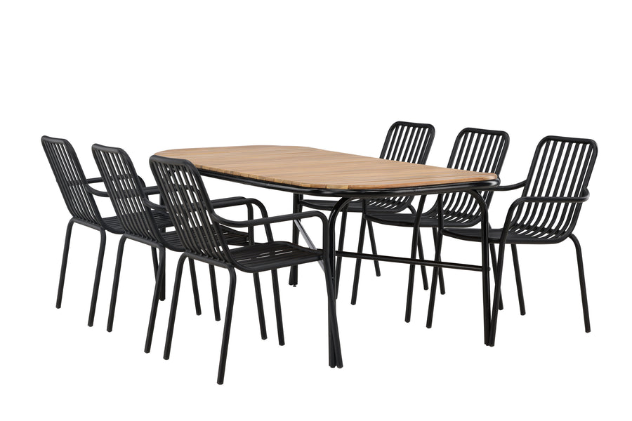 Holmbeck Rechteckige Essgruppe 