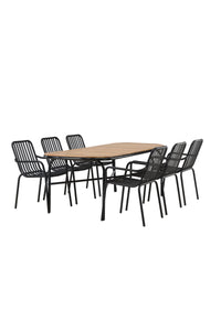 Holmbeck Rechteckige Essgruppe 