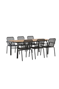 Holmbeck Rechteckige Essgruppe 