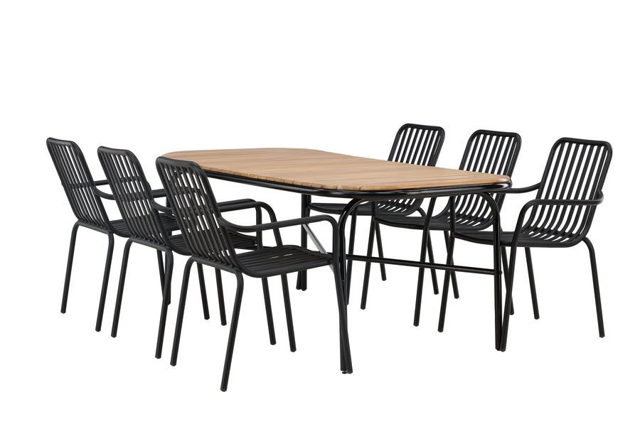 Holmbeck Rechteckige Essgruppe 