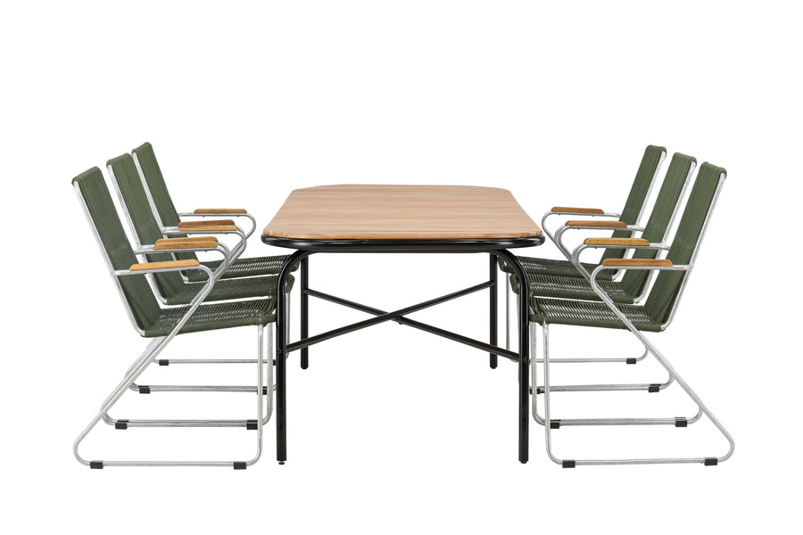 Holmbeck Rechteckige Essgruppe 
