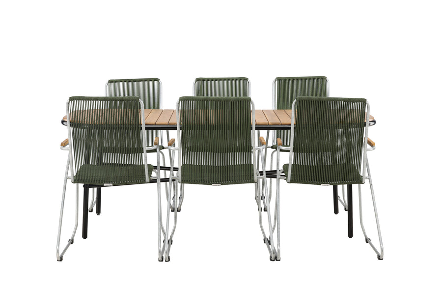 Holmbeck Rechteckige Essgruppe 