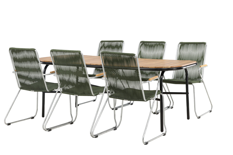 Holmbeck Rechteckige Essgruppe 