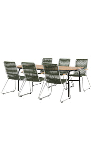 Holmbeck Rechteckige Essgruppe 