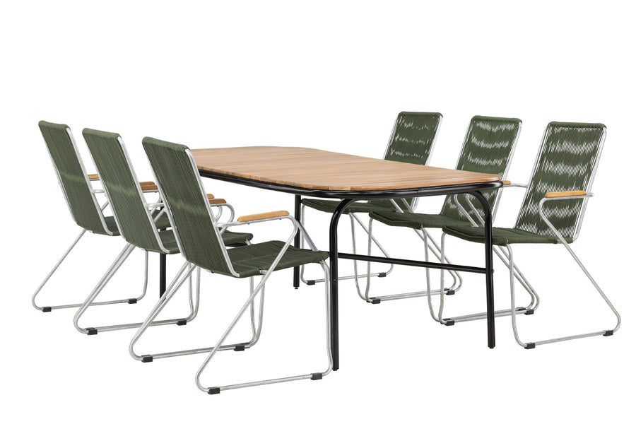 Holmbeck Rechteckige Essgruppe 